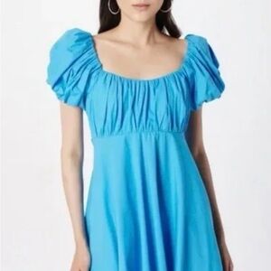 Abercrombie & Fitch Vibrant Blue Mini Dress